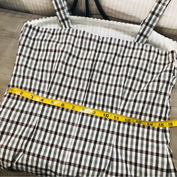 Plaid Checkered MIDI dress Sz M - Picture 9 of 10